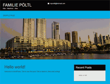 Tablet Screenshot of poeltl-online.com